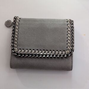 Stella McCartney Elegant Gray Leather Accessory